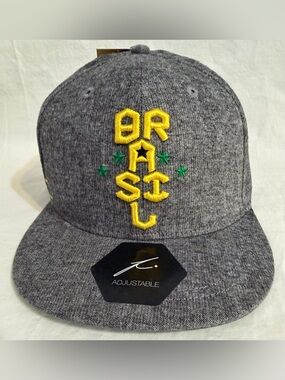 Fi Collection Brazil National Team Soccer CAP/Hat  SnapBack Adult Sz: OSFA
